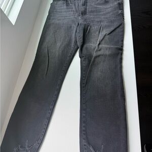 Good American black Gray Skinny Jeans